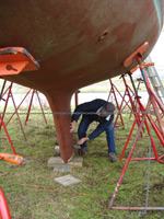 Steve at work